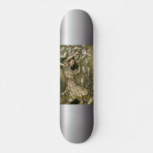 Alice in Texas Holdem Poker Skateboard