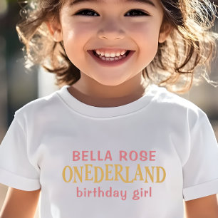 Alice in Wonderland  1st birthday Toddler T-shirt