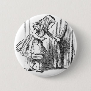 Alice in Wonderland 2 Inch Round Button
