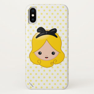 Alice in Wonderland   Alice Emoji iPhone X Case