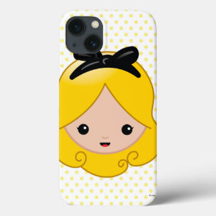 Alice in Wonderland Alice Emoji iPhone 13 Case