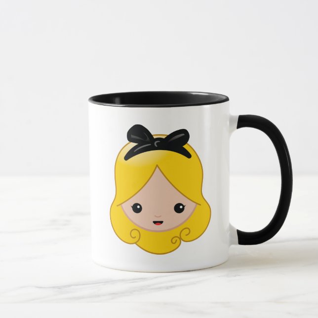 Alice in Wonderland | Alice Emoji Mug (Right)
