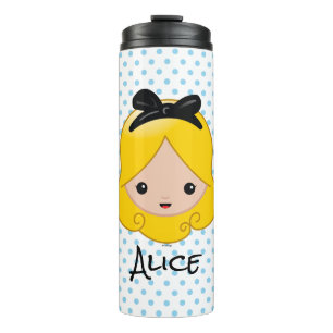 Alice in Wonderland   Alice Emoji Thermal Tumbler