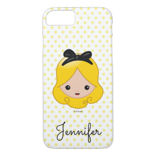 Alice in Wonderland   Alice Emoji   Your Name iPhone 8/7 Case