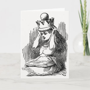 Alice in Wonderland - Alice Finds the Golden Crown Card