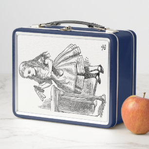 Alice in Wonderland - Alice Finds the Golden Crown Metal Lunch Box