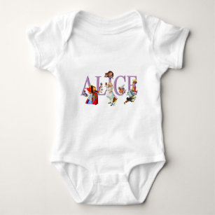 Alice In Wonderland Baby Clothes Apparel Zazzle Ca