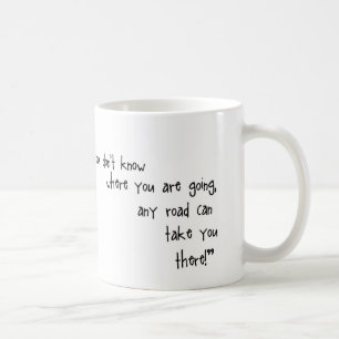 Alice in Wonderland Any road can take you mug