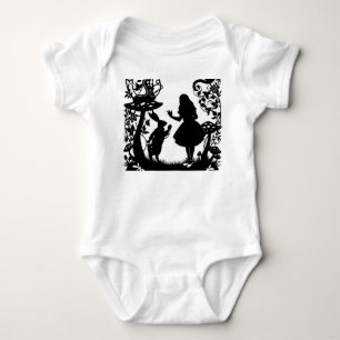 Alice in Wonderland Baby Bodysuit