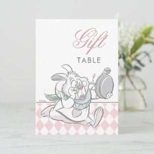 Alice in Wonderland Baby Shower Card