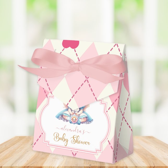 Alice in Wonderland  Baby Shower Favor Box (Creator Uploaded)