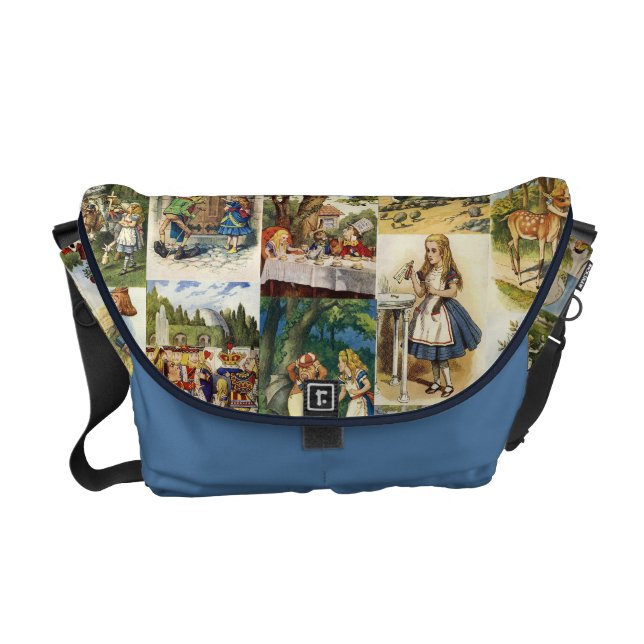 Alice in Wonderland Bag Courier Bag (Front)