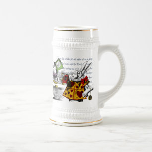 Alice in Wonderland Beer Stein