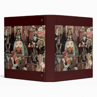 Alice In Wonderland Binder