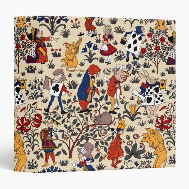 Alice in Wonderland  Binder (Front/Spine)