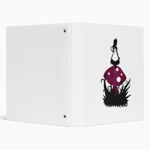 Alice in Wonderland Binder
