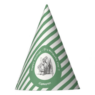 Alice in Wonderland Birthday or Other Party Event Hat