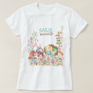 Alice in Wonderland Birthday Party T-Shirt