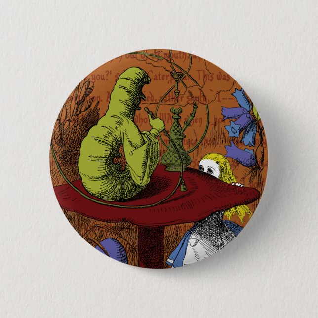Alice in Wonderland Button (Front)