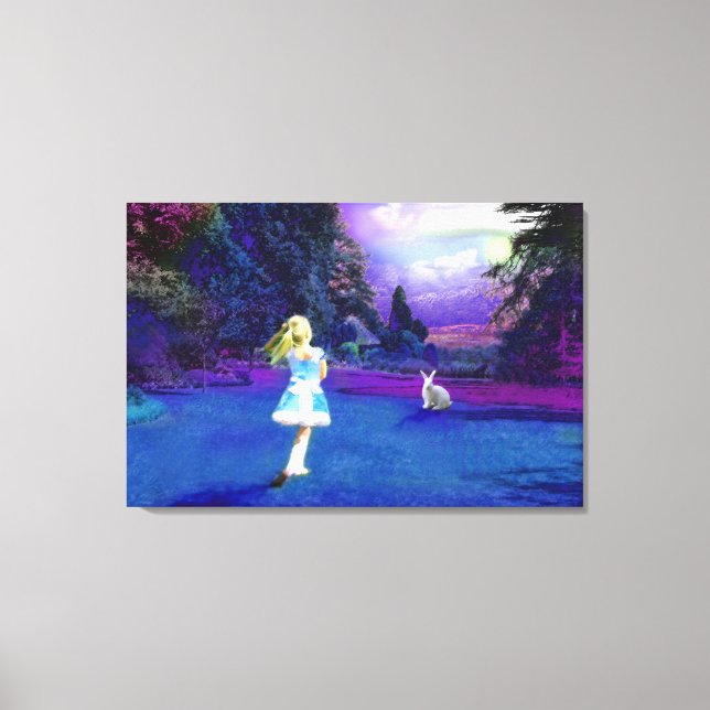 Alice in Wonderland Canvas Print (Front)