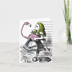 Alice in Wonderland Card