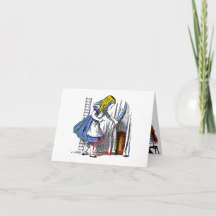 Alice in Wonderland Card