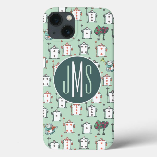 Alice In Wonderland | Card Soldiers - Monogram Case-Mate iPhone Case (Back)