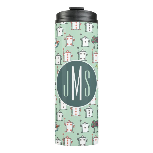 Alice In Wonderland | Card Soldiers - Monogram Thermal Tumbler (Front)