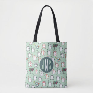 Alice In Wonderland   Card Soldiers - Monogram Tote Bag