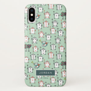 Alice In Wonderland Card Soldiers - Your Name iPhone X Case