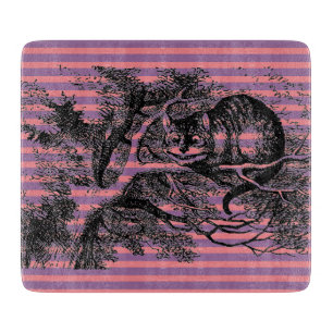 Alice in Wonderland Cat Alice in Wonderland Cat Cutting Board