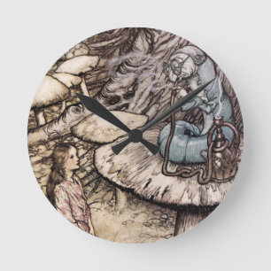 Alice in Wonderland Caterpillar Clock
