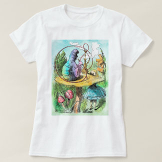 Alice In Wonderland Caterpillar Ladies T Shirt