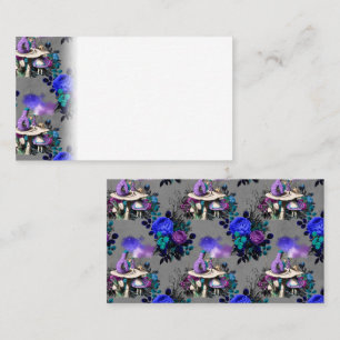 Alice in Wonderland Caterpillar Smoking Flowers Place Card