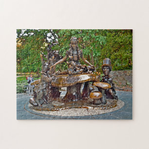 Alice in Wonderland Central Park. Jigsaw Puzzle