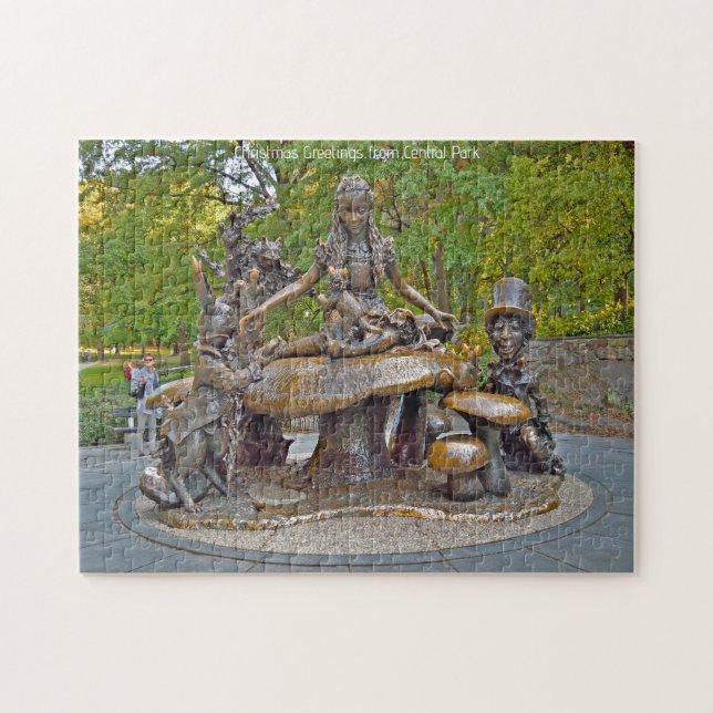 Alice in Wonderland Central Park. Jigsaw Puzzle (Horizontal)