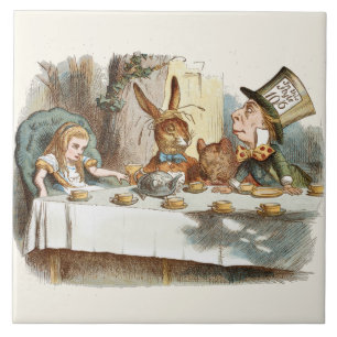 Alice In Wonderland  Ceramic Tile