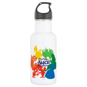 Alice in Wonderland - Character Silhouettes 532 Ml Water Bottle