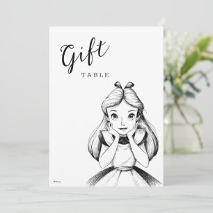 Alice in Wonderland - Cheshire Cat Baby Shower Card