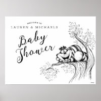 Alice in Wonderland - Cheshire Cat Baby Shower