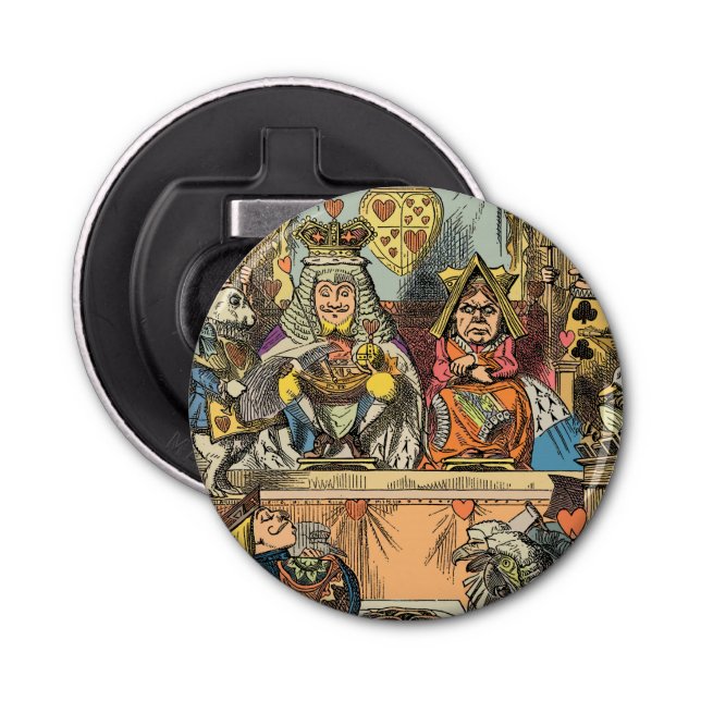 Alice in Wonderland Cheshire Cat Characters Bottle Opener (Front)