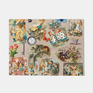 Alice in Wonderland Cheshire Cat Characters Doormat