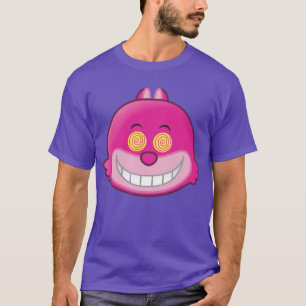 Alice in Wonderland   Cheshire Cat Emoji 2 T-Shirt