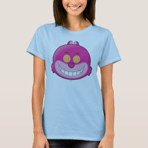 Alice in Wonderland   Cheshire Cat Emoji 2 T-Shirt