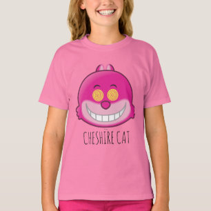 Alice in Wonderland   Cheshire Cat Emoji 2 T-Shirt