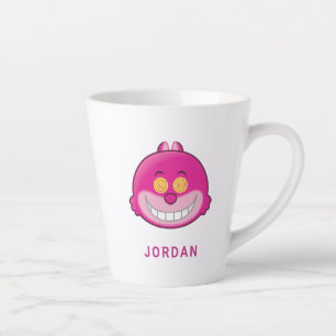 Alice in Wonderland   Cheshire Cat Emoji Latte Mug