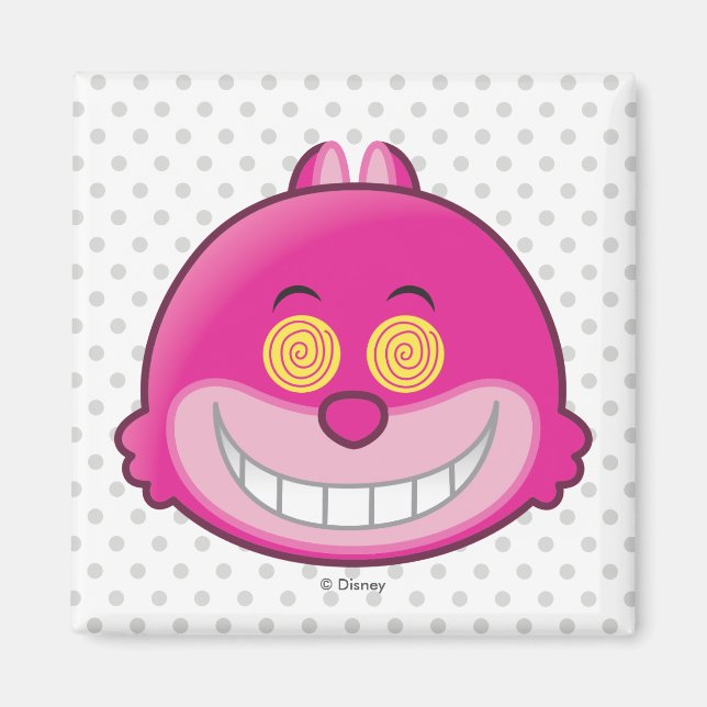 Alice in Wonderland | Cheshire Cat Emoji Magnet (Front)