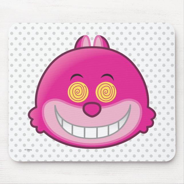 Alice in Wonderland | Cheshire Cat Emoji Mouse Pad (Front)