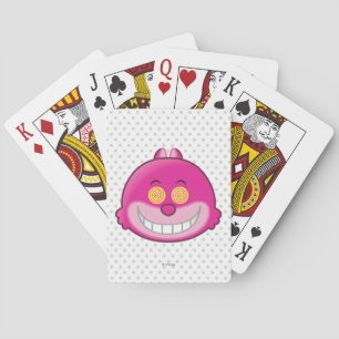 Alice in Wonderland   Cheshire Cat Emoji Playing Cards
