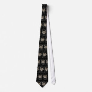 Alice In Wonderland Cheshire Cat Grunge (Single) Tie